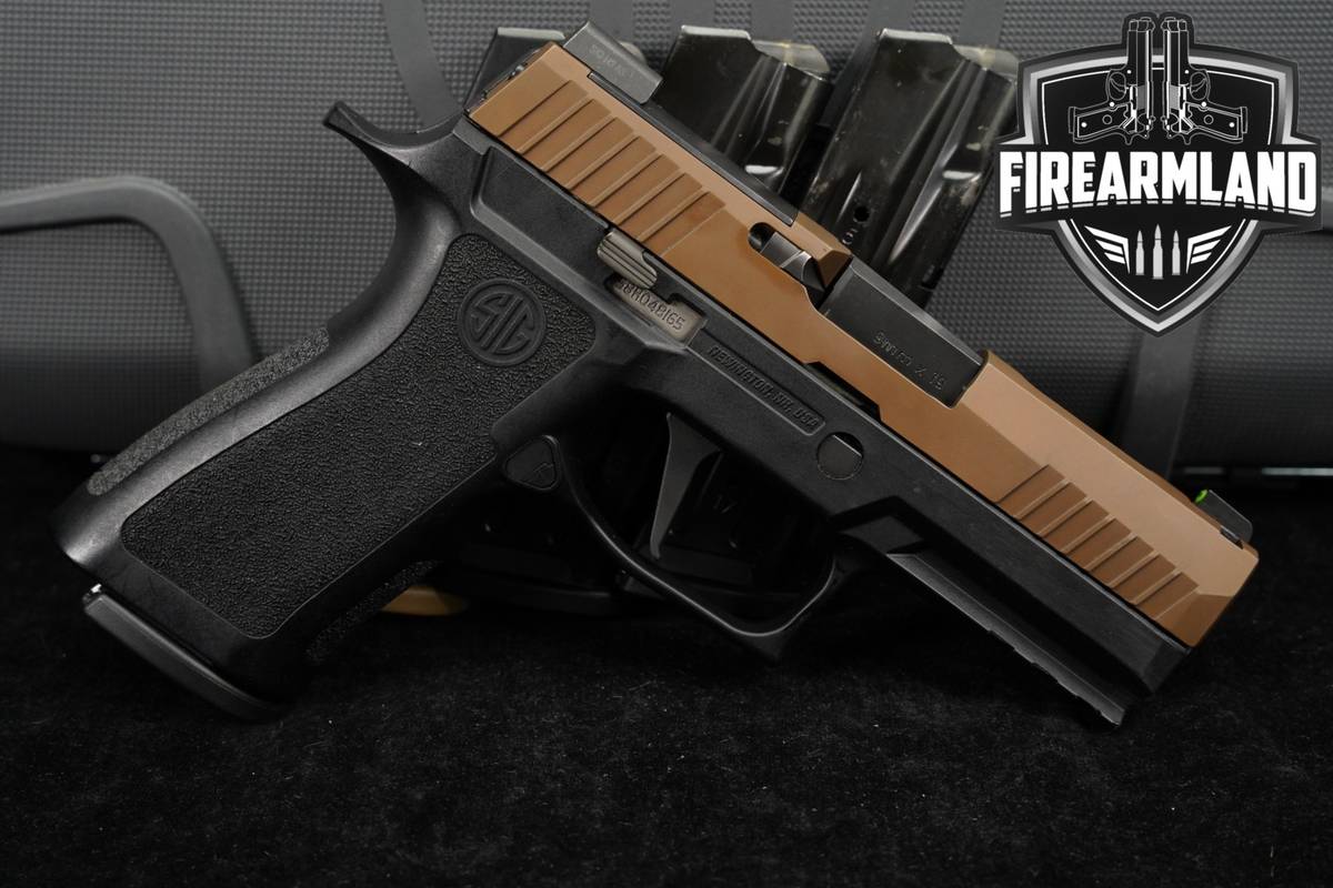 Sig Sauer P320 X-Series X-Carry 9mm Optics-Ready P 320 +4 MAGS & ORIG CASE