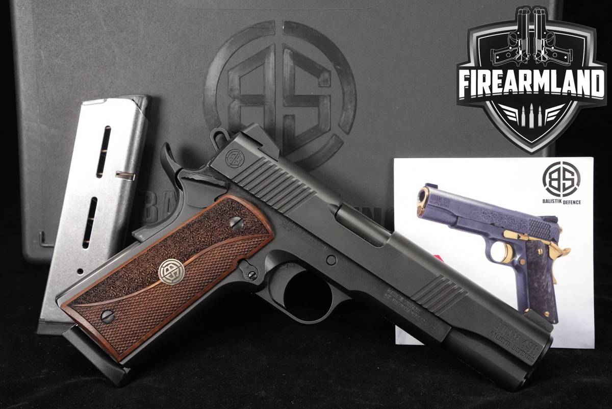 Ballistik Defense ADAM 45b 45 ACP 1911 +2 MAGS, ORIG BOX & HOLSTER
