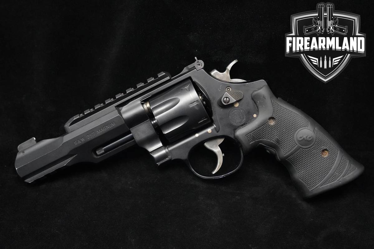 RED-LASER Smith & Wesson Model 327 M&P R8 Performance Center 357-Mag S&W