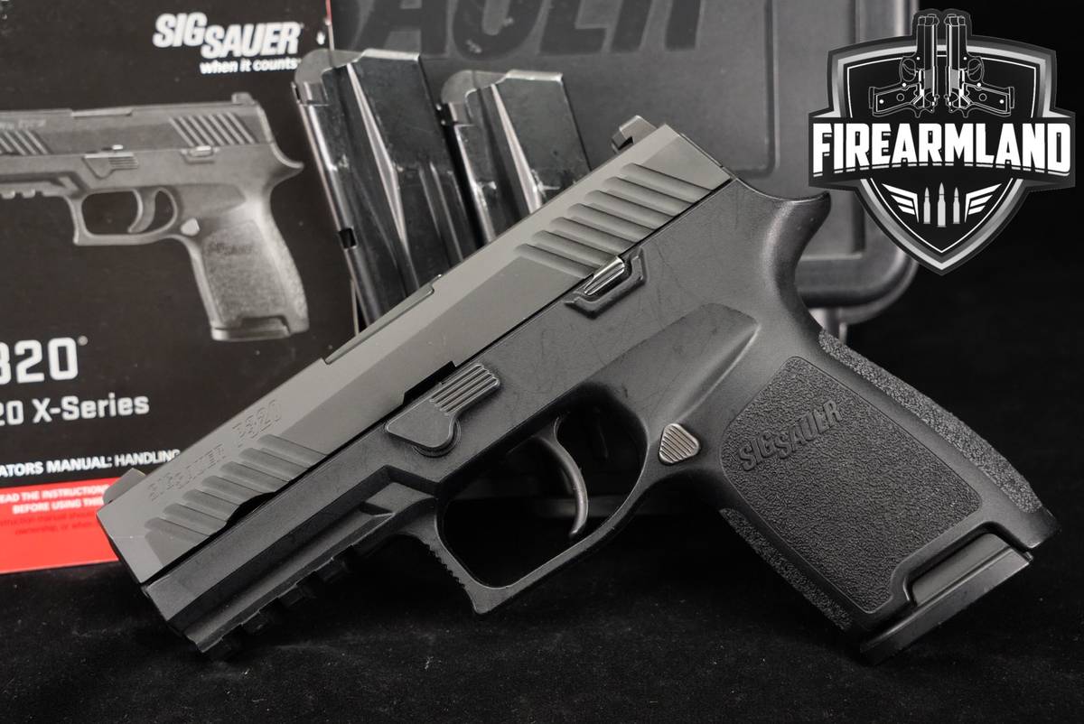 Sig Sauer P320 Compact 9mm 3.9 P-320 +3 MAGS & ORIG CASE
