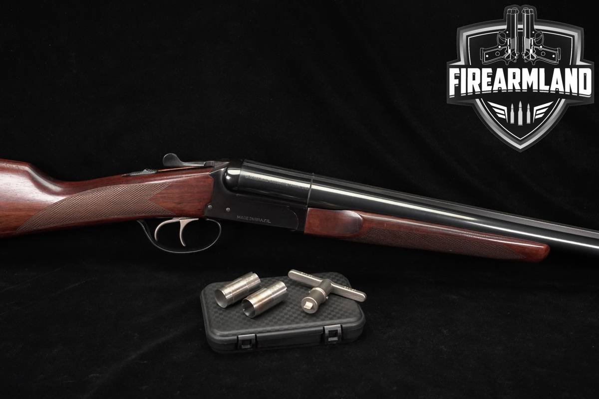 E R Amantino Uplander 20-Gauge E 24" Blued 3" SxS Upland Sporting
