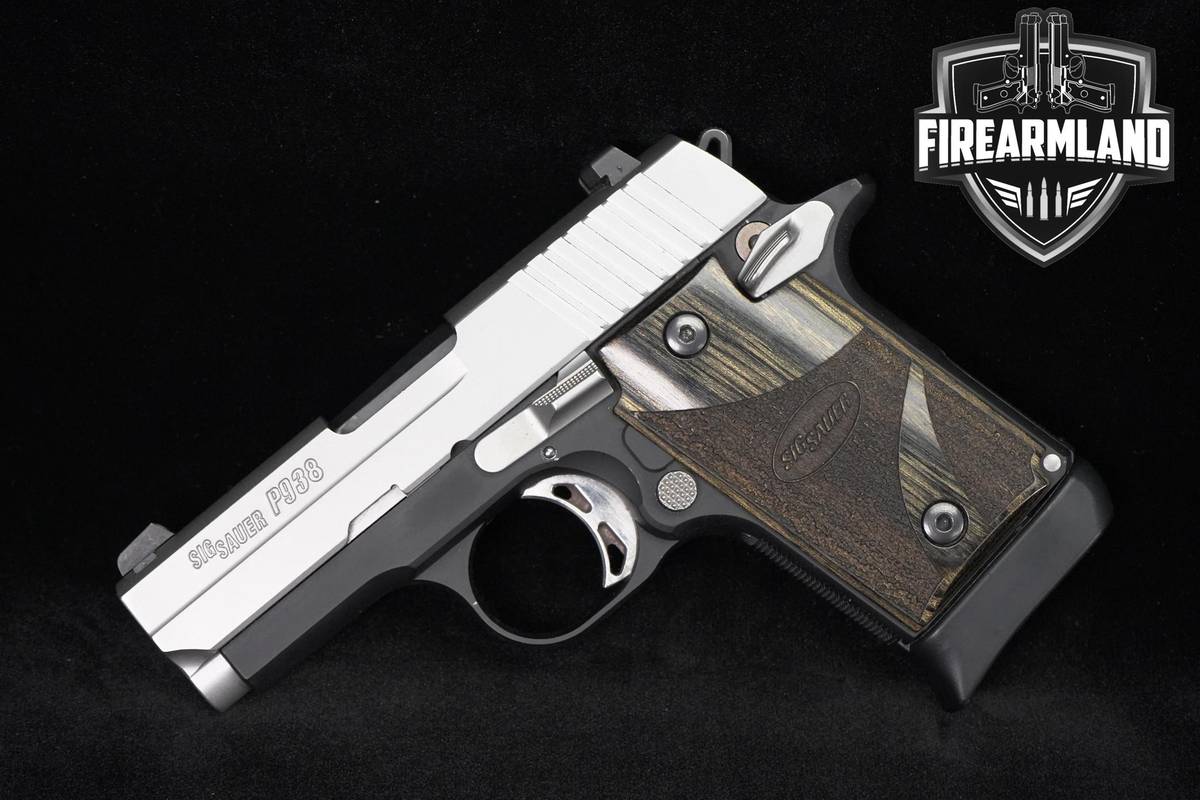 Sig Sauer P938 Blackwood Ambi Safety 9mm 3" P 938 Pistol +3 MAGS & HOLSTER