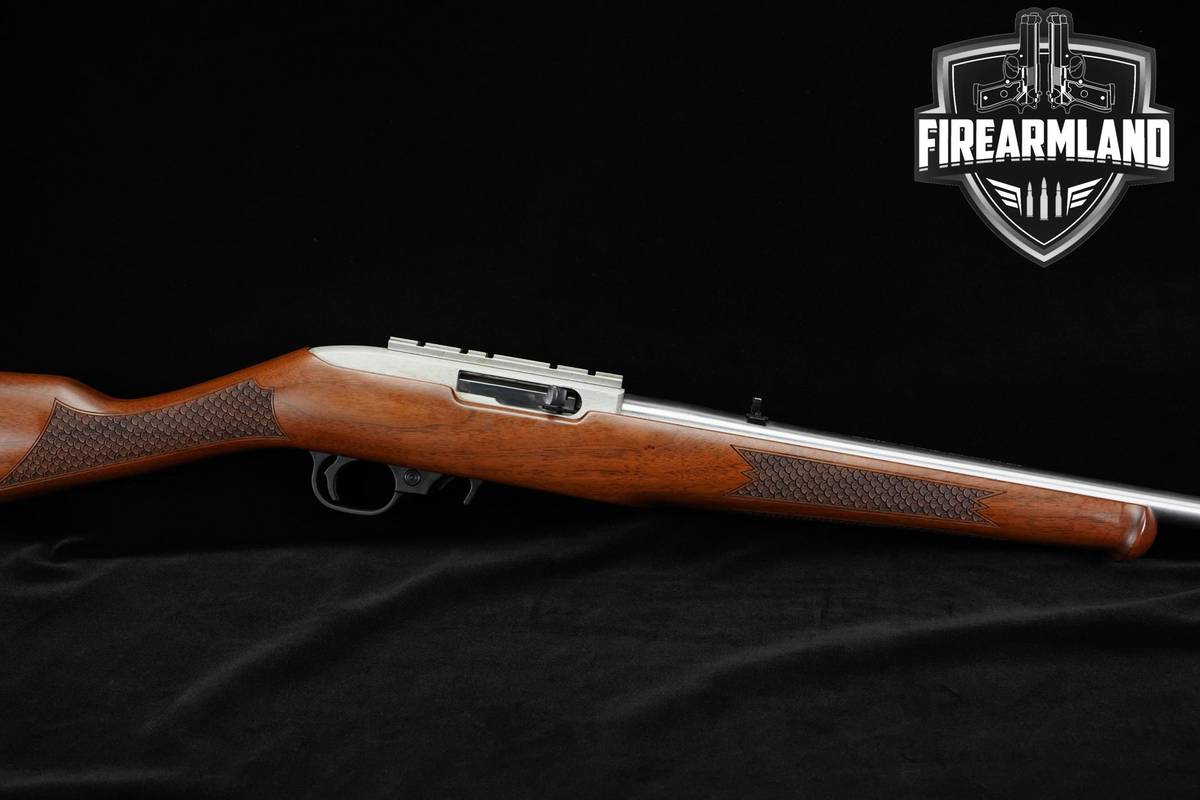 Ruger 10/22 Sporter 22LR 20" Matte Stainless & Walnut 1022 10-22 +2 MAGS