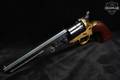 F.lli Pietta Model 1851 Navy Confederate Navy Brass Frame .44 Polished Brass & Blued in Very Good Condition Image 2
