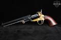 F.lli Pietta Model 1851 Navy Confederate Navy Brass Frame .44 Polished Brass & Blued in Very Good Condition Image 4