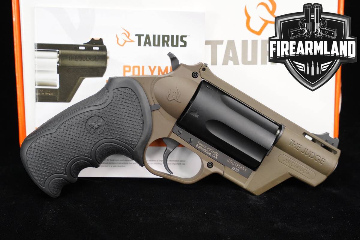 Taurus JUDGE Public Defender Poly 45 LC/410 2" Patriot Brown +ORIG BOX
