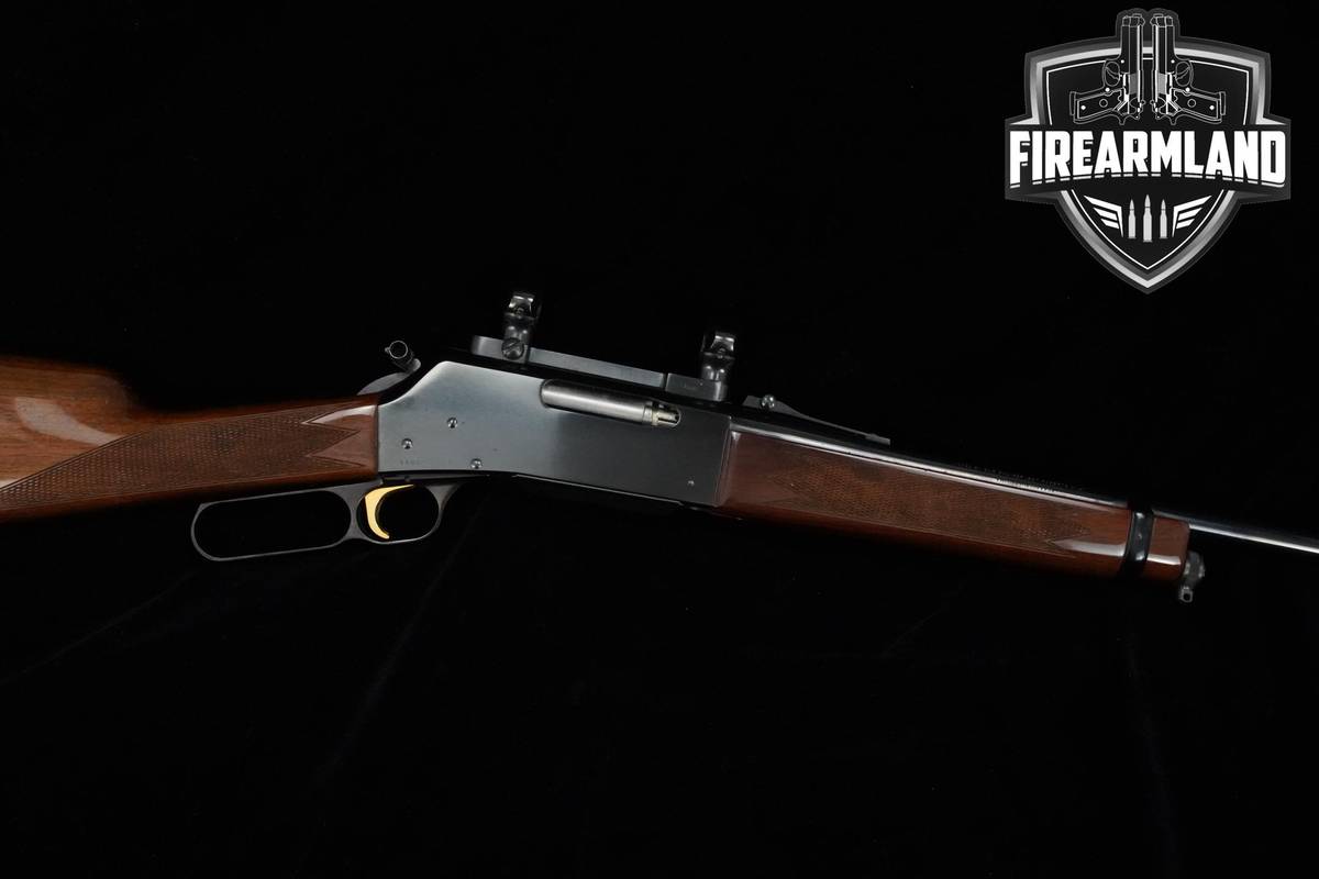 1987 Browning Model 81 BLR Short Action 257 Roberts Blued Browning BLR 81