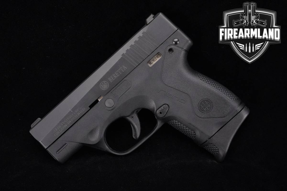 Beretta BU 9 Nano 9mm 3.07" Beretta BU9 BU-9 Nano +2 MAGS & ORIG CASE