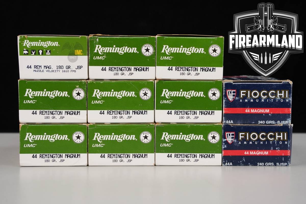 550 RDS! 44 Rem Mag Ammo  Remington Magnum