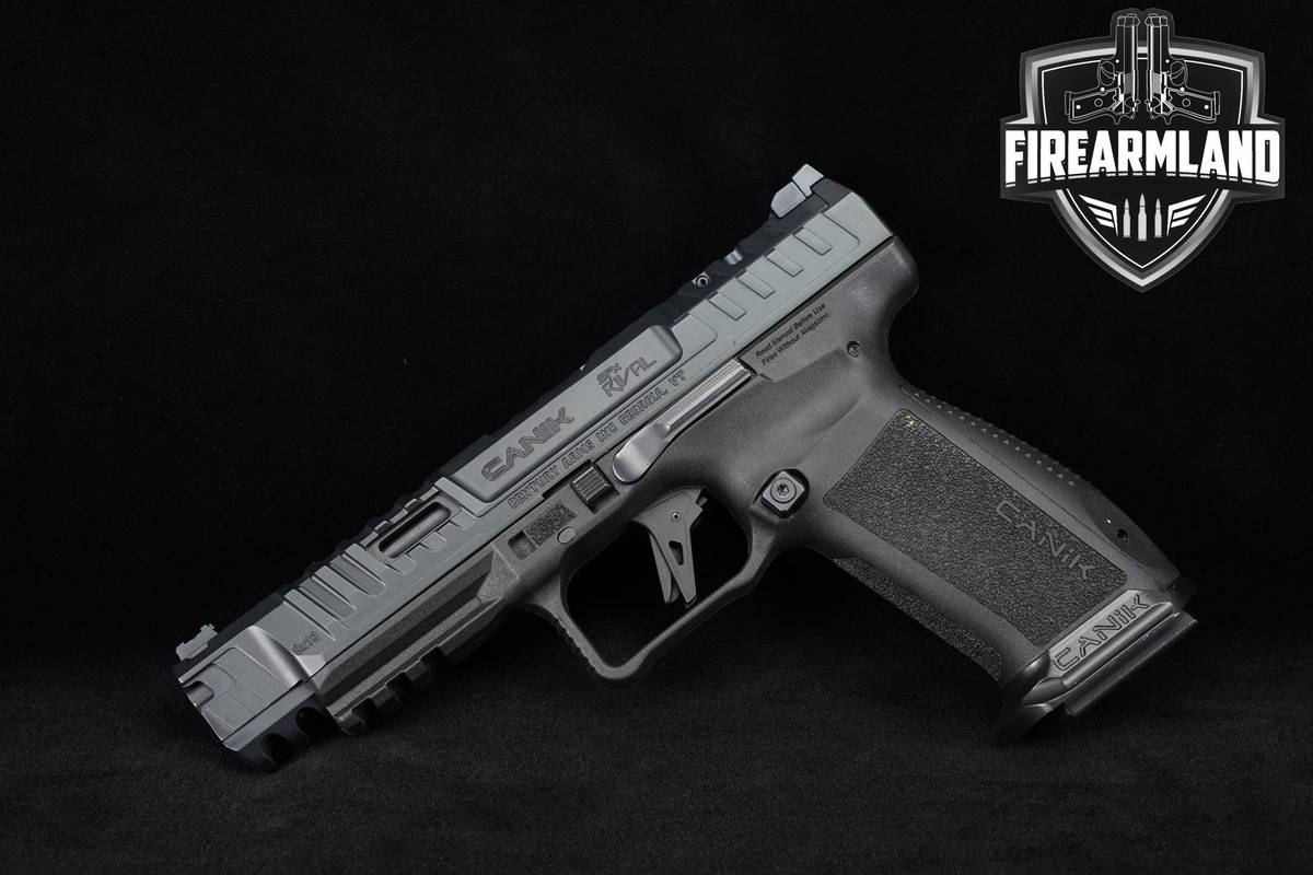 Canik SFx Rival Dark Side 9mm 5" Optics-Ready +2 MAGS, ORIG CASE & HOLSTER