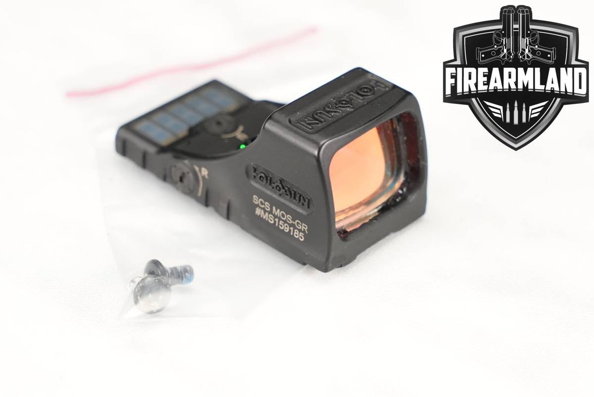 Holosun SCS MOS-GR Green 2 MOA Dot & 32 Circle Red Sight