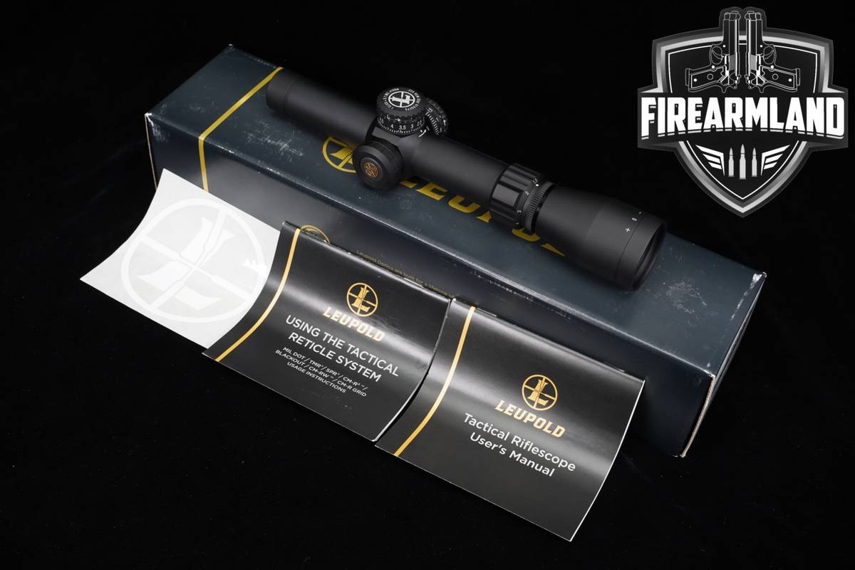 Leupold Mark AR 1.5-4x20mm MRAD Illuminated FireDot-G SPR Reticle Scope