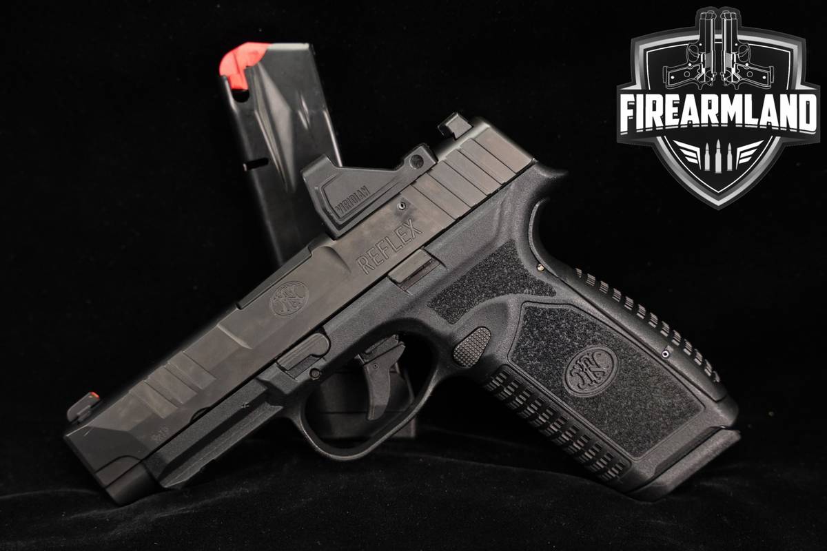 FN Reflex XL MRD 9mm 3.8" +2 MAGS, VIRIDIAN OPTICS