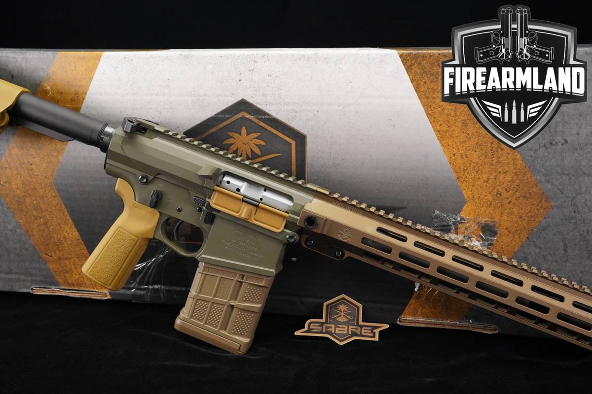 Palmetto State Armory PSA Sabre-10A1 6.5 Creedmoor Moss Green/Tan Cerakote