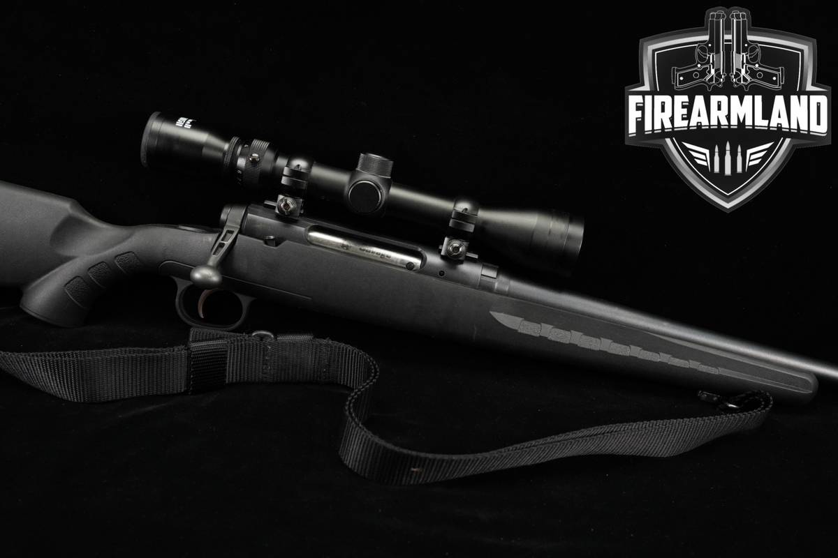 Savage Arms Axis XP 7mm-08 Rem 20" Blued & Synthetic +BUSHNELL SCOPE