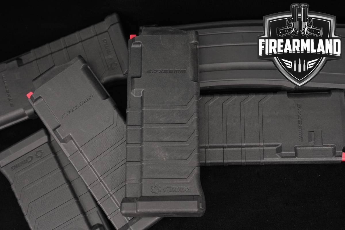 SIX (6) CMMG 5.7x28 AR15/M4 Pattern Conversion Magazines 57 Mags