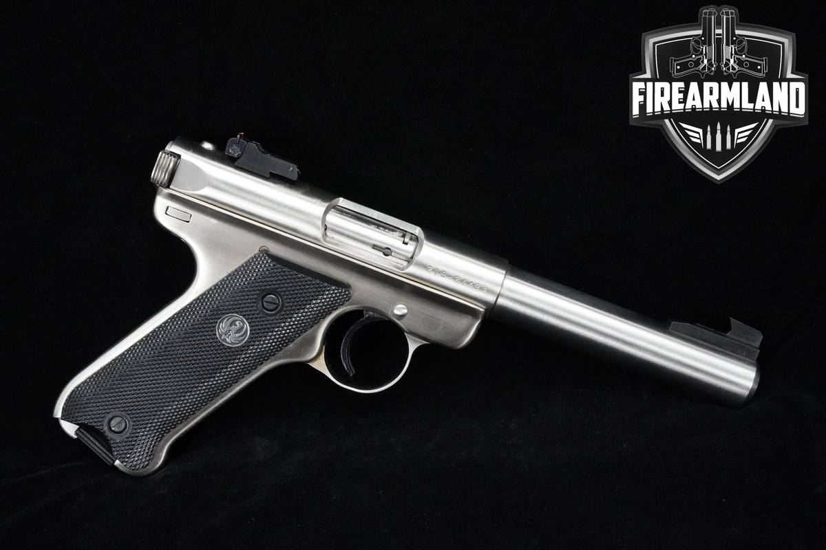 1993 Ruger Mark II Target 22LR 5.5" MKII Mark-2 +2 MAGS & ORIG CASE