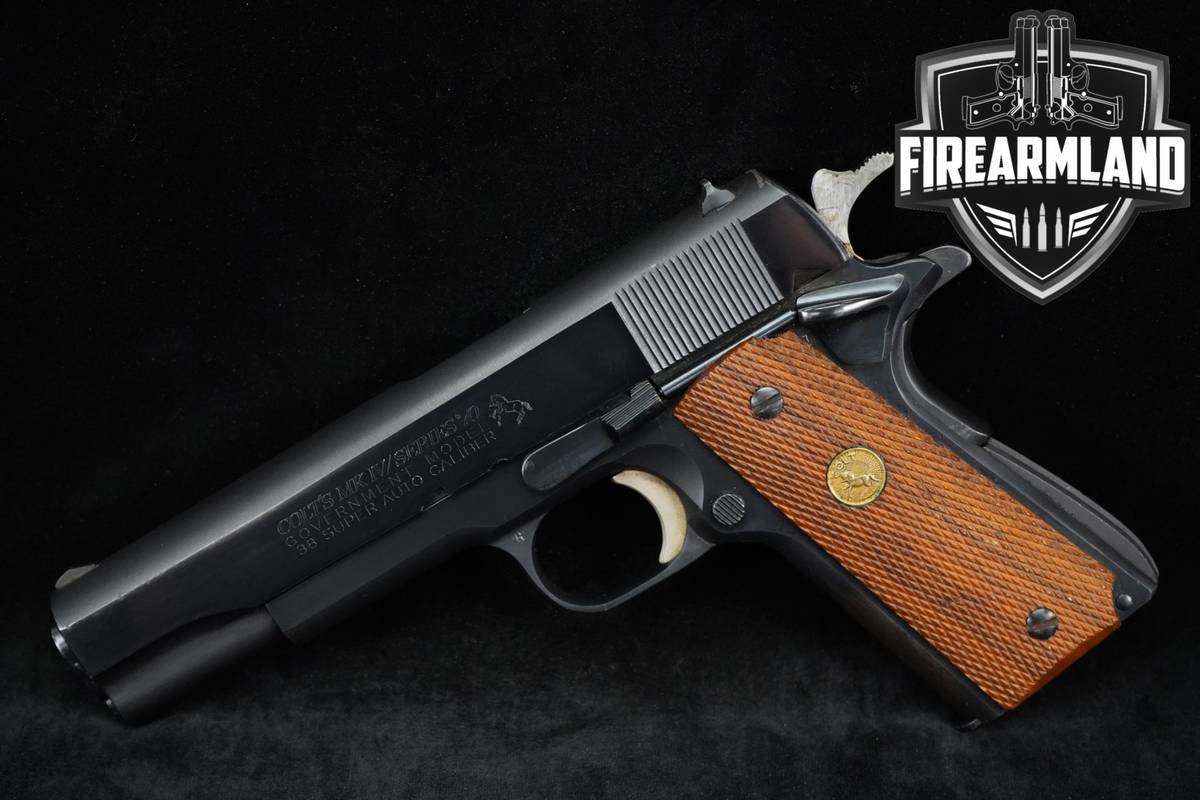 1979 Colt Government Model MK IV MKIV 38 Super Series 70 1911 5" M1911