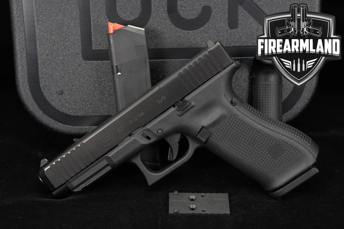 Glock 47 Gen5 MOS 9mm G47 Gen 5 +2 MAGS & ORIG CASE