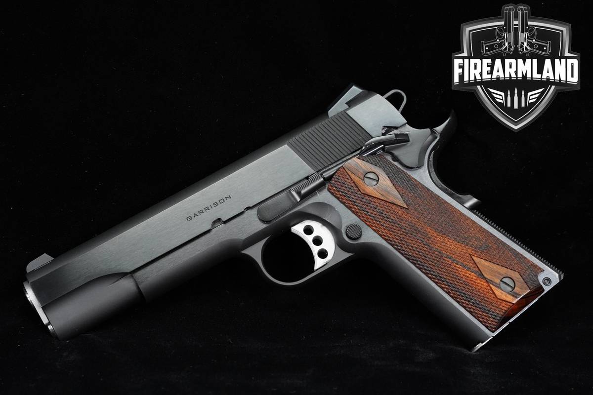 Springfield Armory 1911 Garrison 9mm 5" Blued +3 MAGS & ORIG BOX