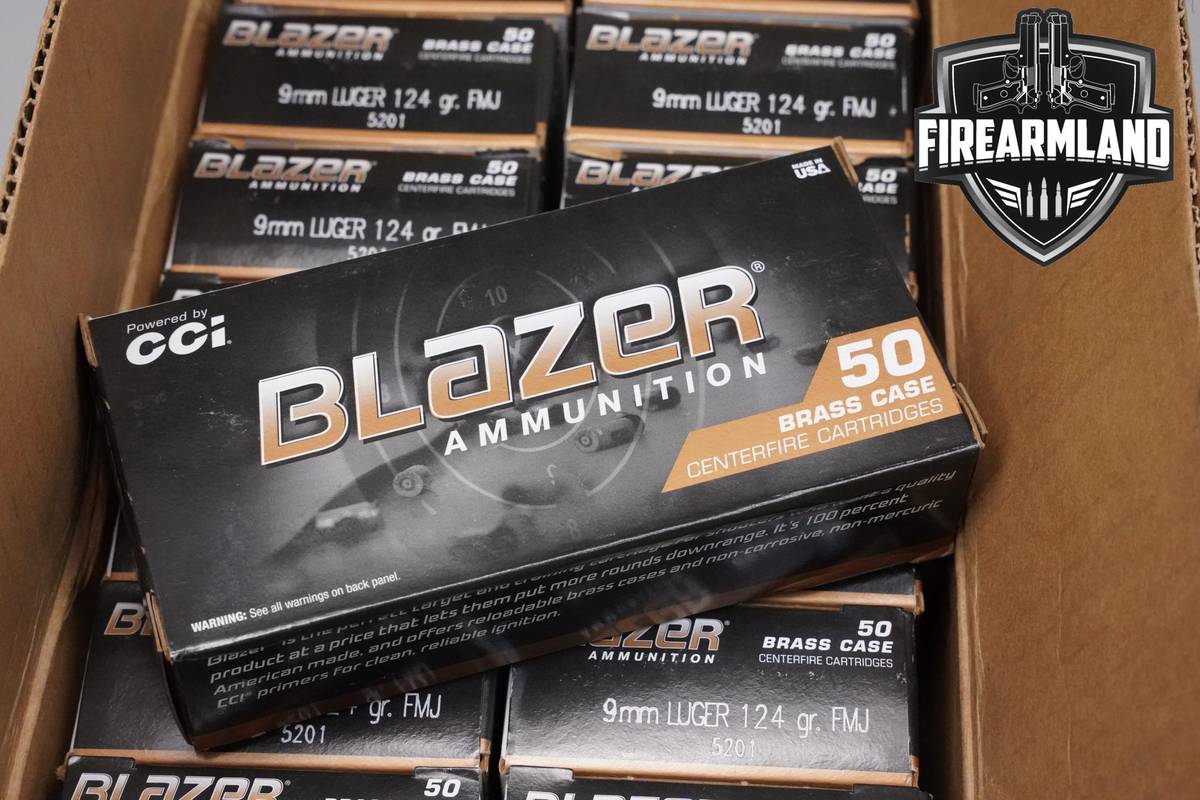 9mm Ammo 9mm-Luger Ammunition 1000 ROUNDS