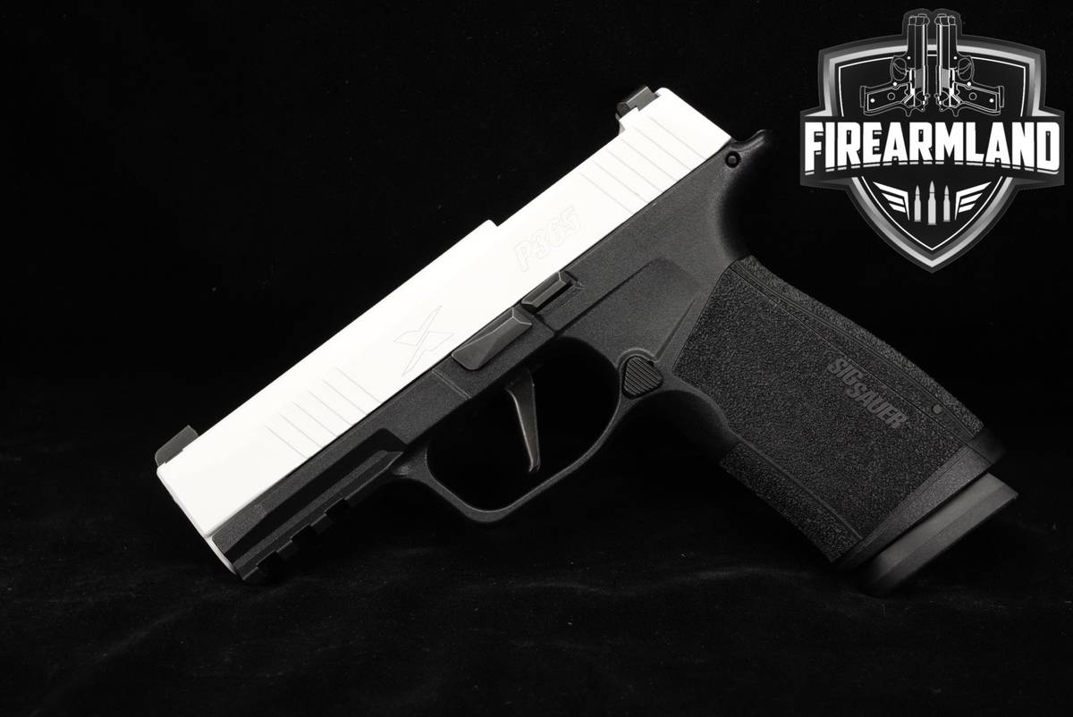 Sig Sauer P365 XMacro Freedom Series 9mm Optics-Ready White Cerakote P 365
