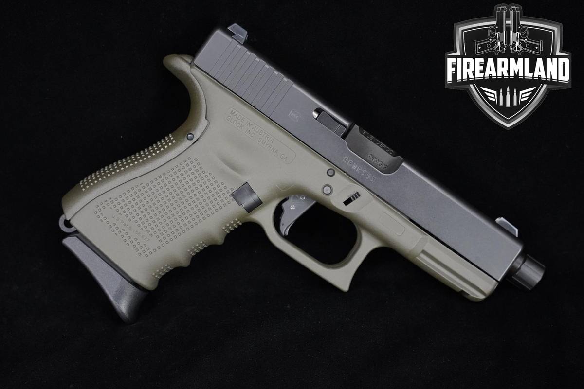 Glock 19 Gen4 9mm Glock-19 G19 Gen-4 SILENCER CO. +3 MAGS & ORIG CASE