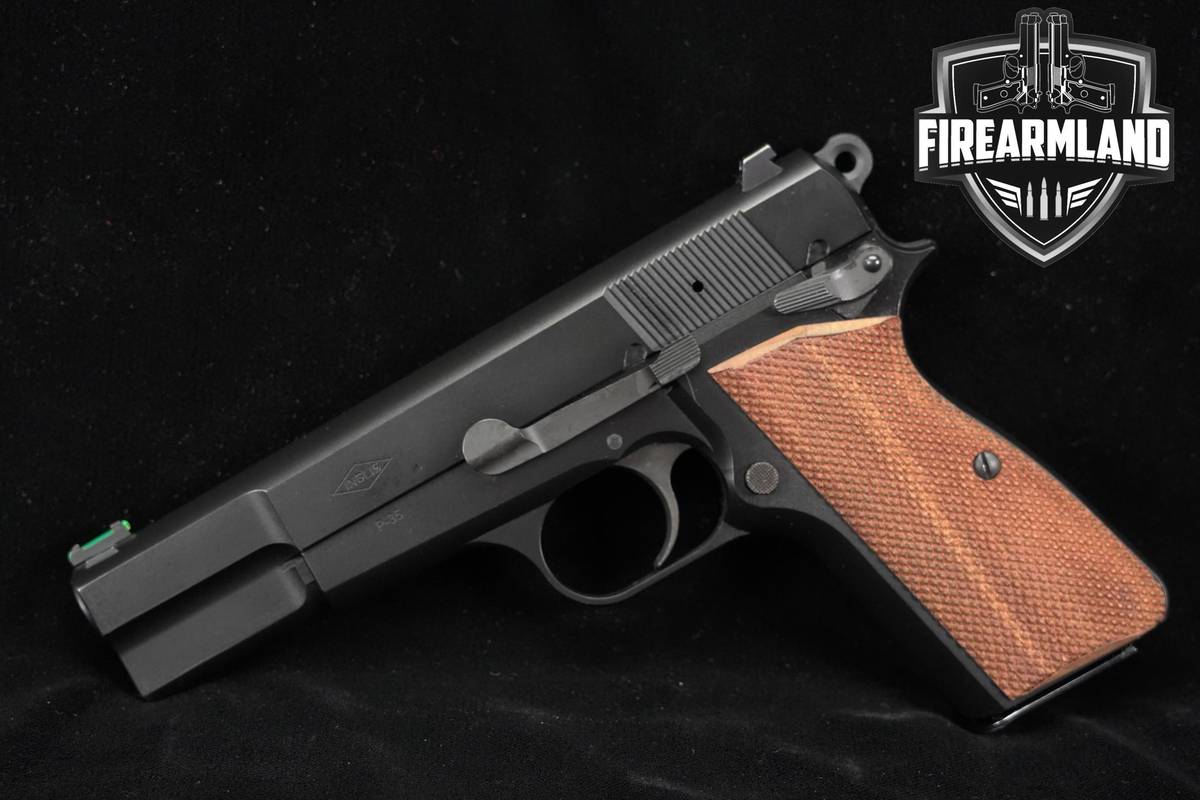 2024 Inglis P-35 B 9mm 4..7" P35 HI-Power +2 MAGS & ORIG CASE