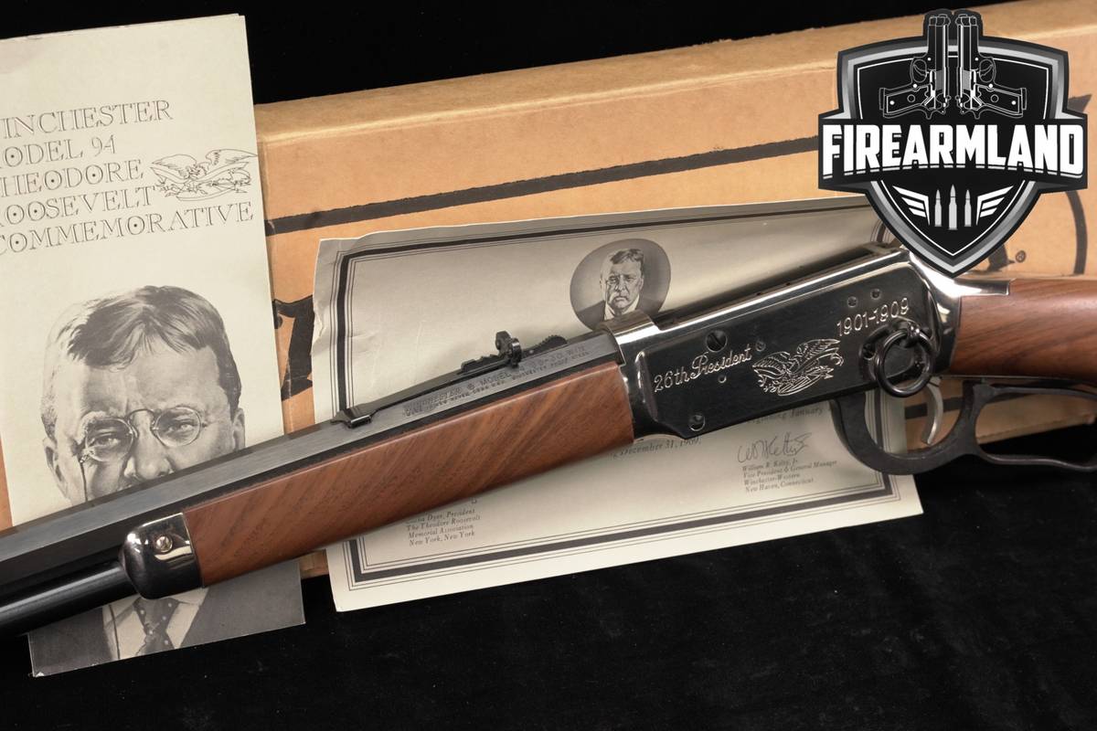 COMMEMORATIVE Winchester Model 94 Theodore Roosevelt Carbine 30-30 1894 M94