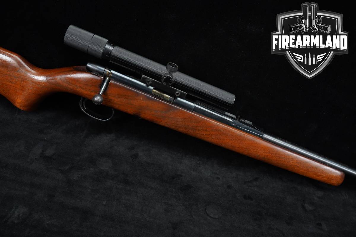 PRE-1968 Remington Model 581 22LR 24" Blued & Walnut +OPTIC