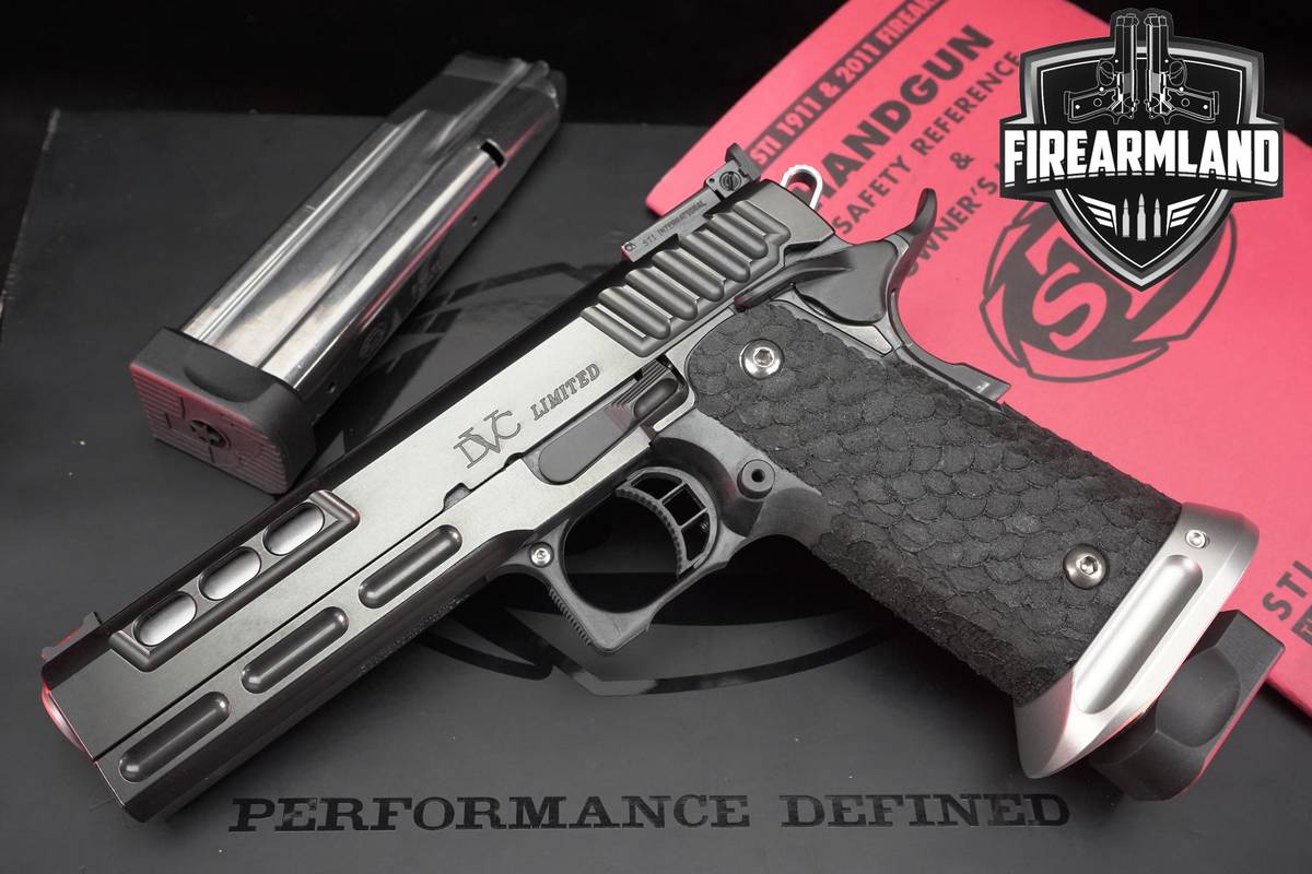 STI International DVC Limited 9mm 1911 2011 5" Race Gun +2 MAGS & ORIG CASE