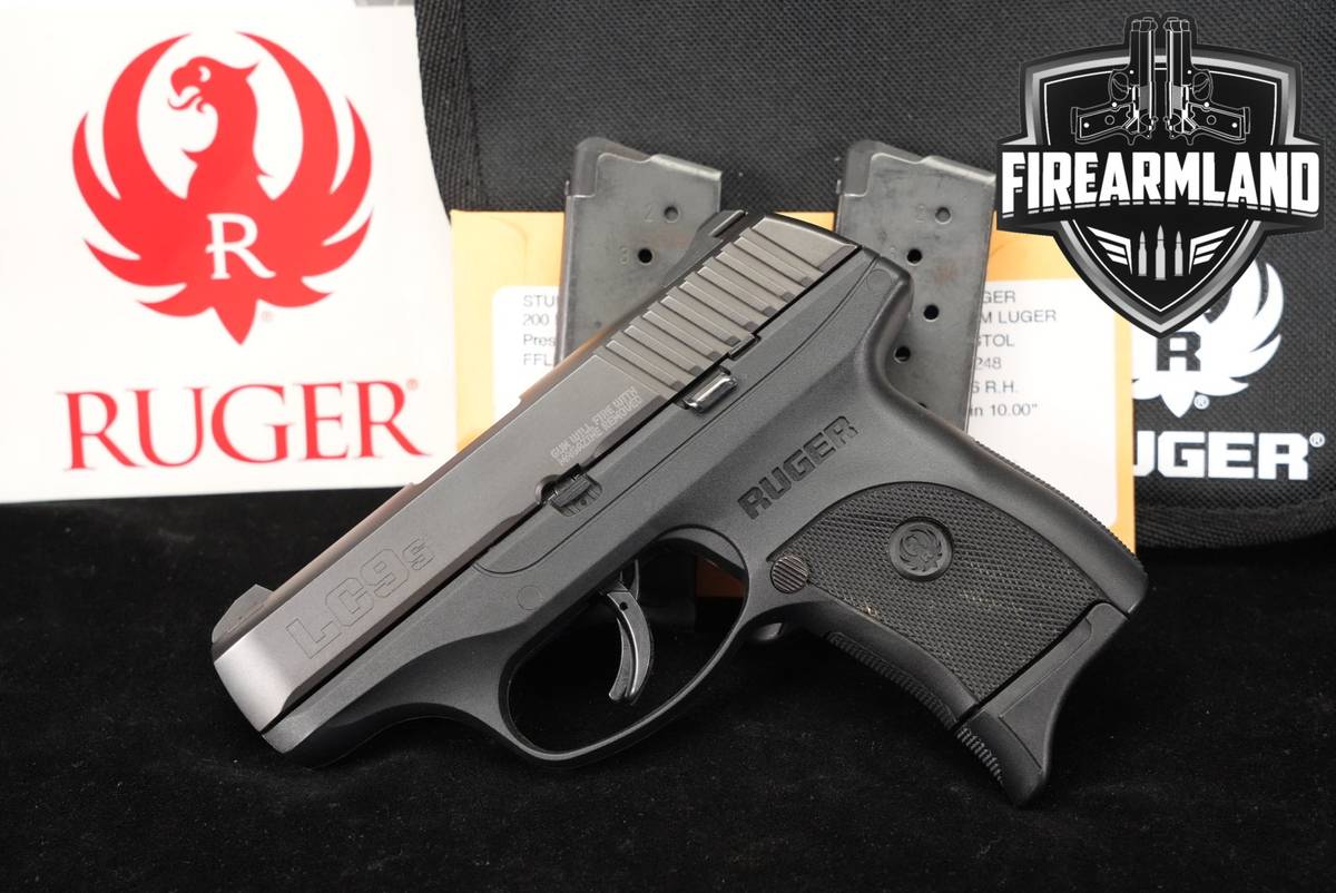 Ruger LC9s Pro 9mm 3.12" Blued & Black LC-9 +3 MAGS & ORIG BOX