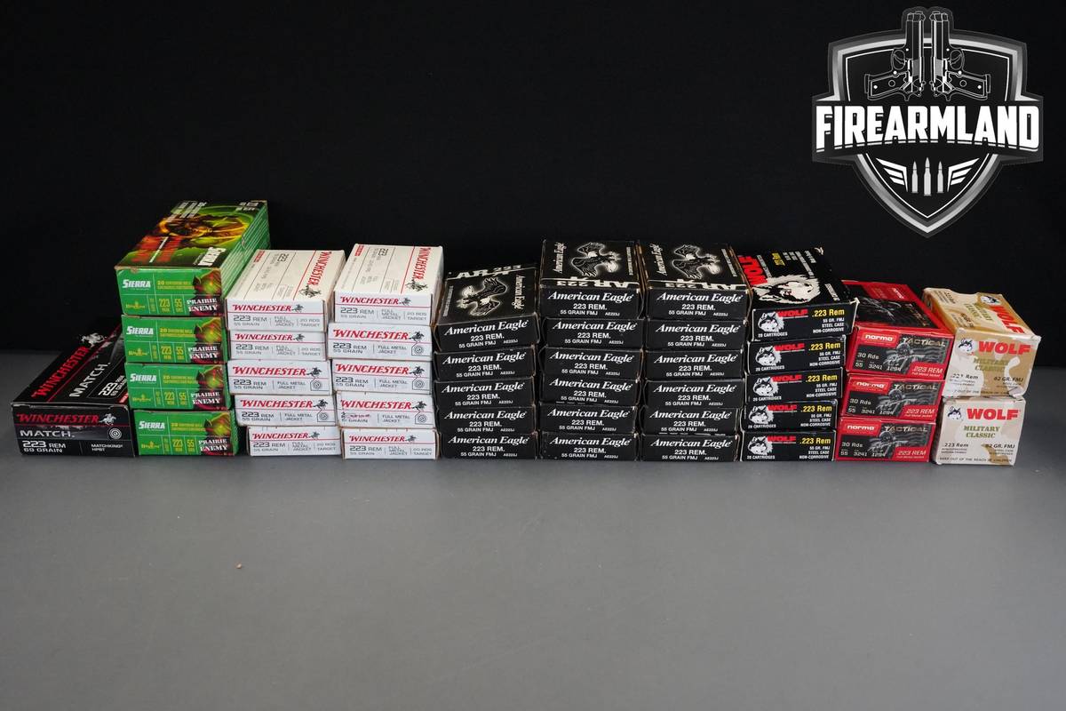 870 ROUNDS! 223 Rem Ammo  Ammunition