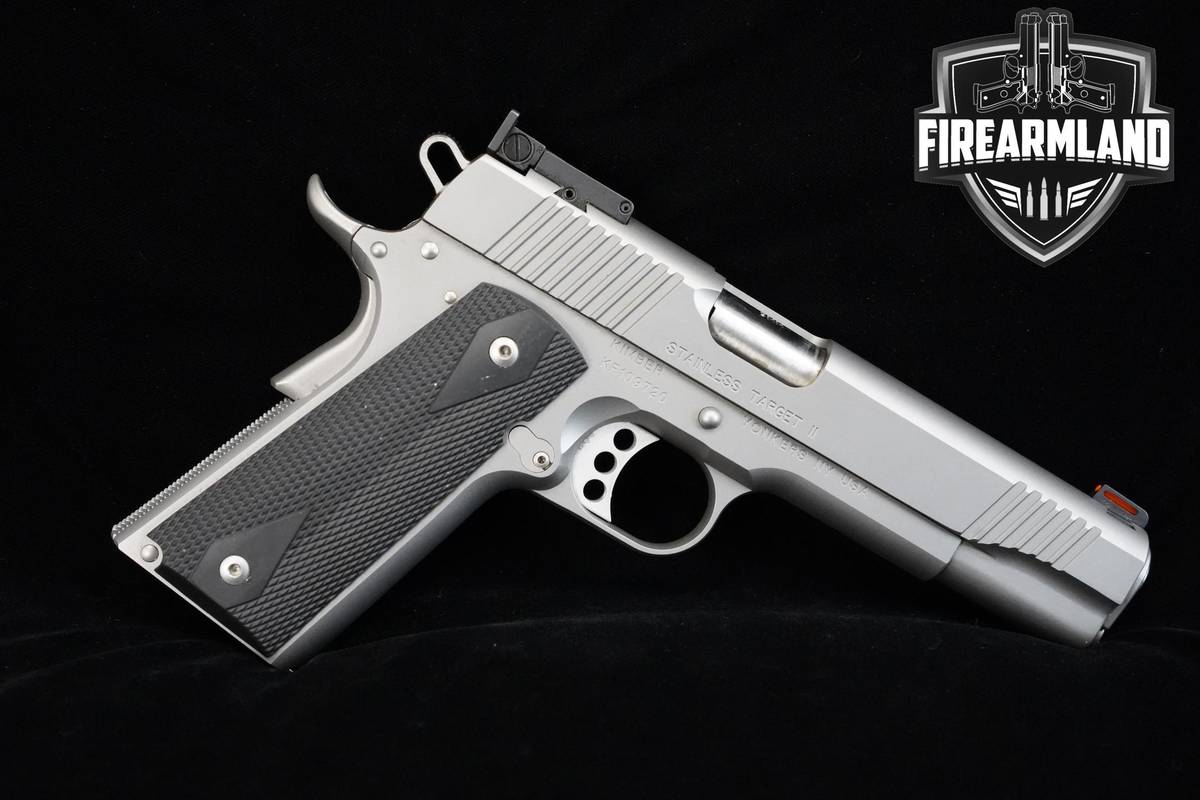 Kimber Stainless Target II 1911 Satin Silver 1911 Kimber-Target II +2 MAGS
