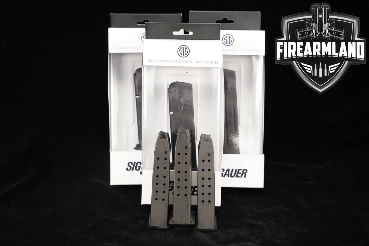 Sig Sauer SIX (6) P229 15-Round 9mm Magazines Luger P-229 Mags