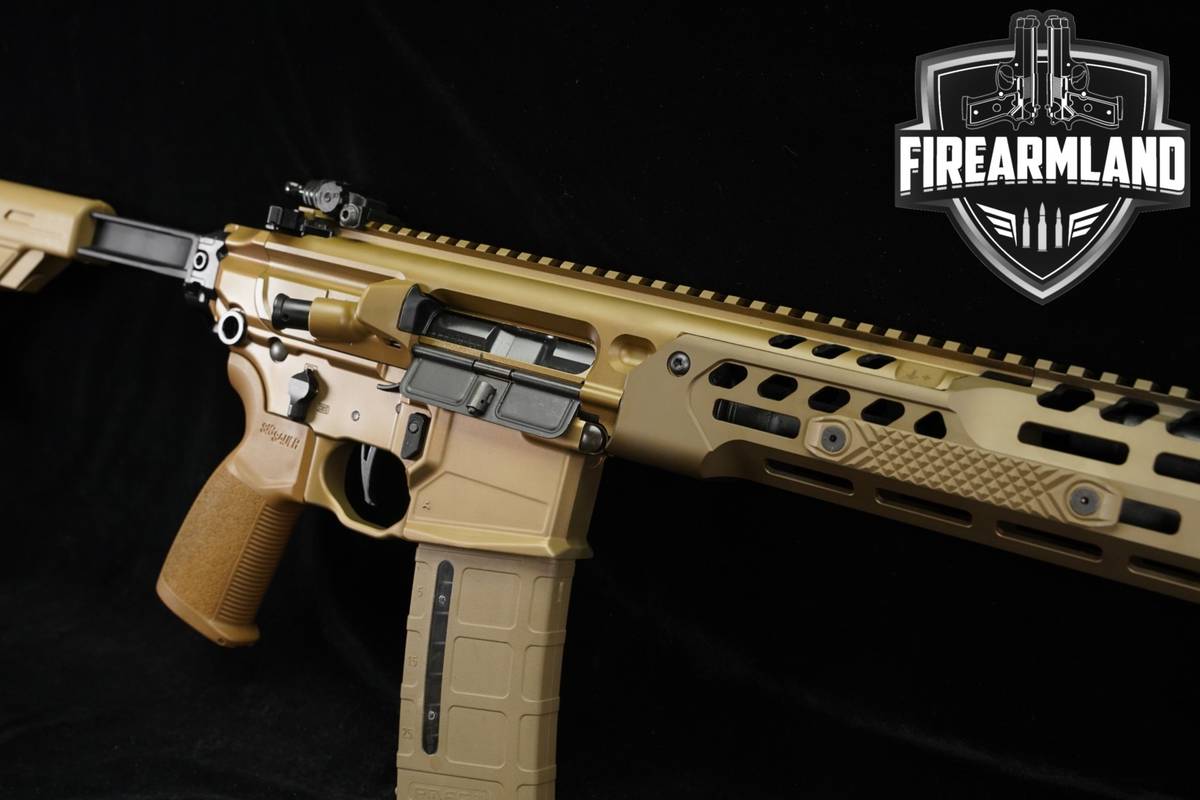 Sig Sauer MCX-SPEAR LT 5.56 NATO 16" Coyote SHORT-STROKE PISTON +ORIG BOX