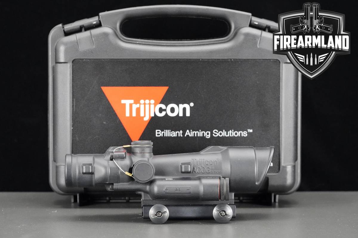 Trijicon ACOG TA110-C-100497 RED LED 308 Chevron Reticle Trijicon +OPTIC