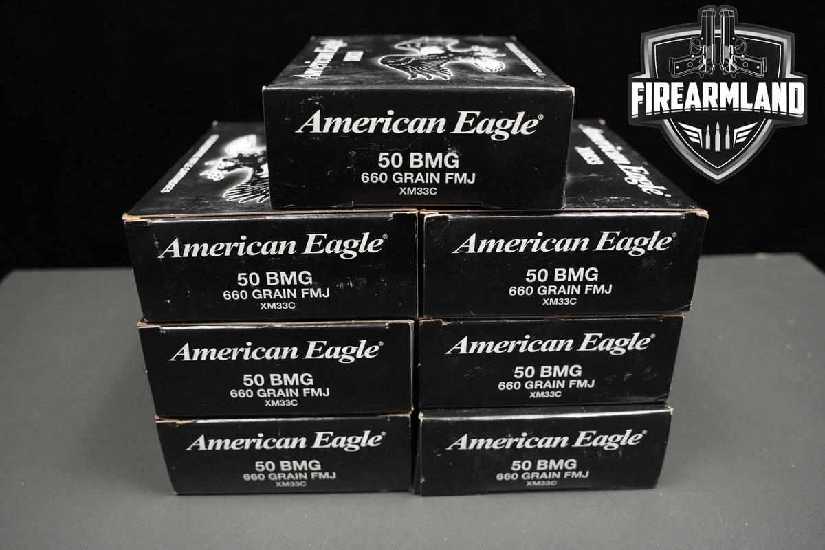 50 BMG Ammo 50-BMG Ammunition 70 ROUNDS