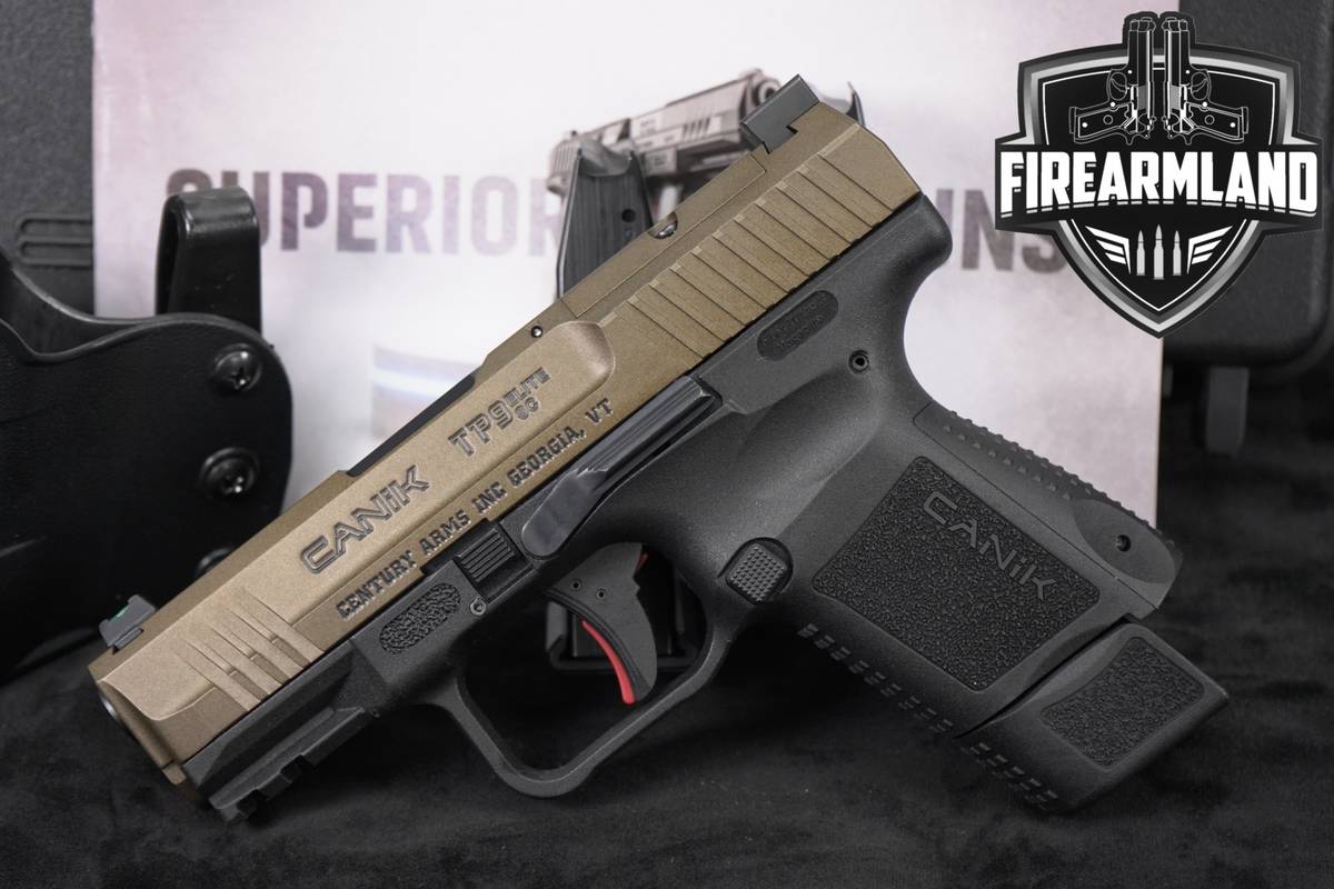Canik TP9 Elite SC 9mm Optics-Ready Bronze & Black +3 MAGS & ORIG CASE