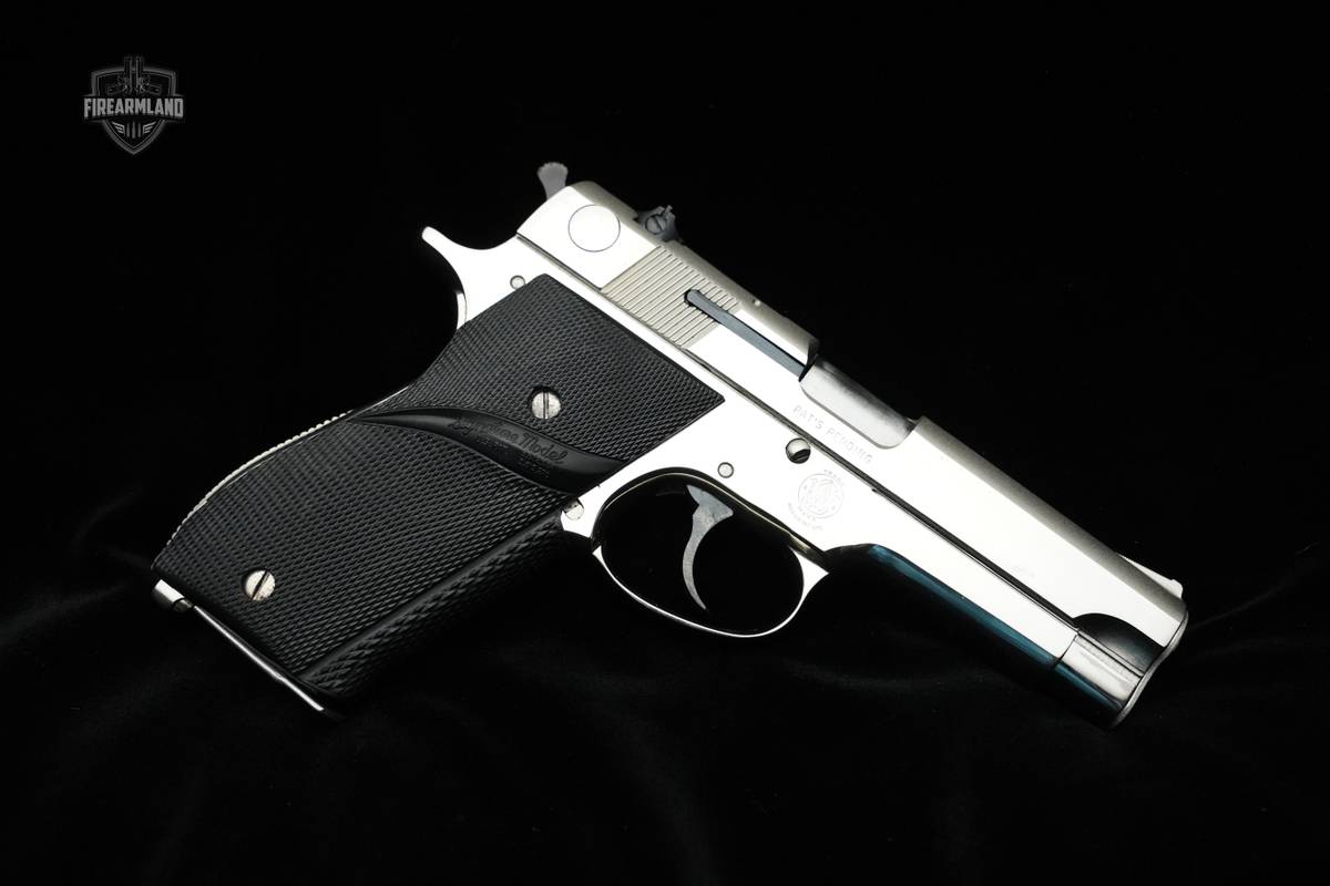 Rare 1974 Nickel S&W 39-2 9mm Smith & Wesson 9mm 39-2 Semi Pistol Model 39