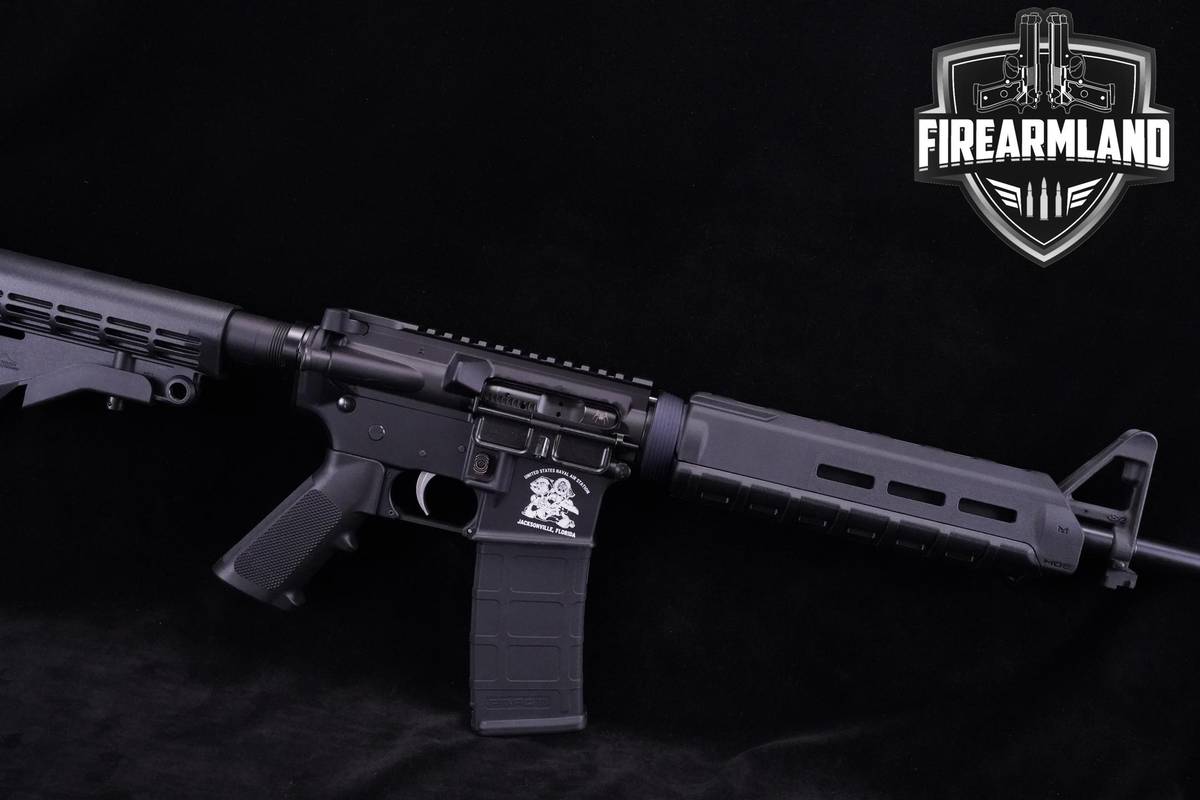 US NAVY ENGRAVED! Anderson Manufacturing AM-15 A4 Carbine, Magpul MOE