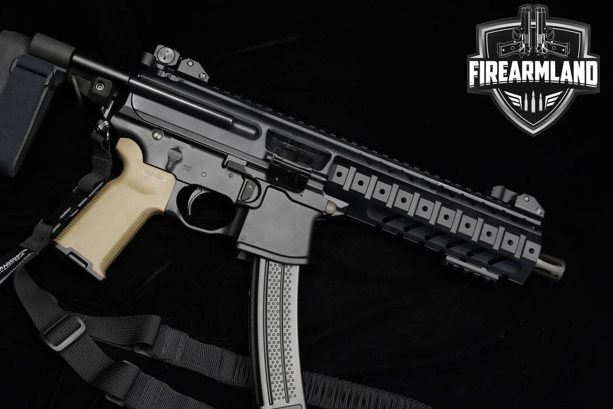 Sig Sauer MPX 9mm AR-9 AR Pistol 8" MPX +5 MAGS
