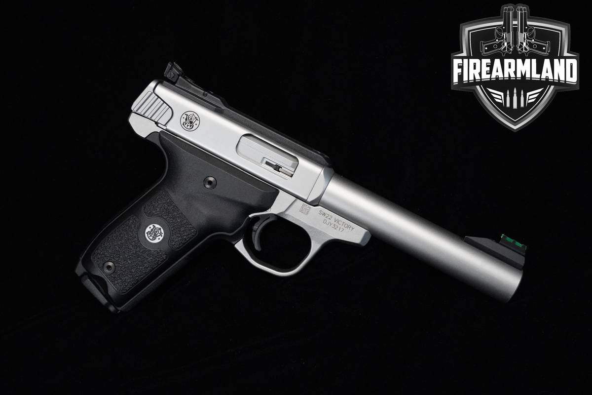 Smith & Wesson (S&W) Victory SW22 22LR 5.5" Stainless Steel S&W