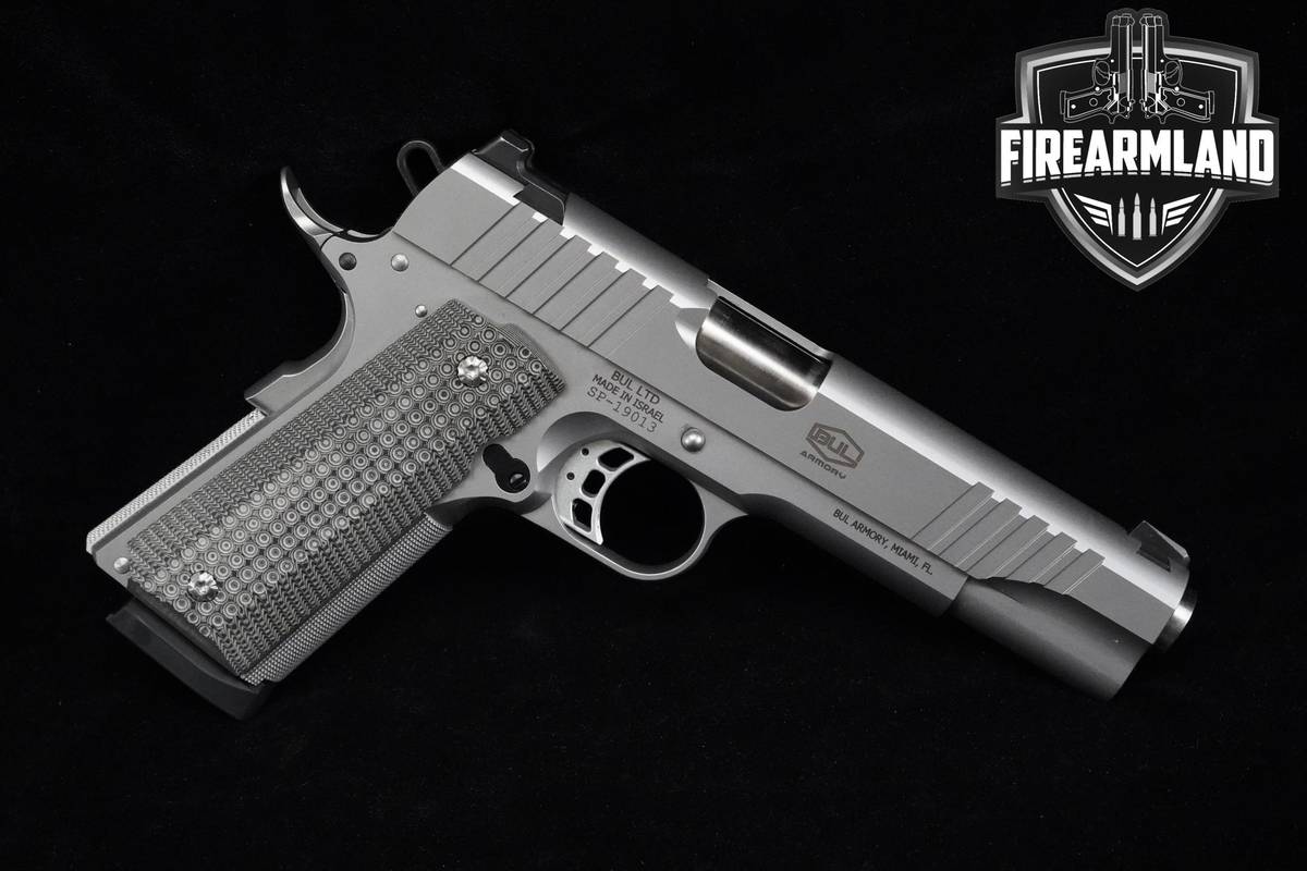Bul Armory Government Stainless Steel 45 ACP 1911 5.0"
