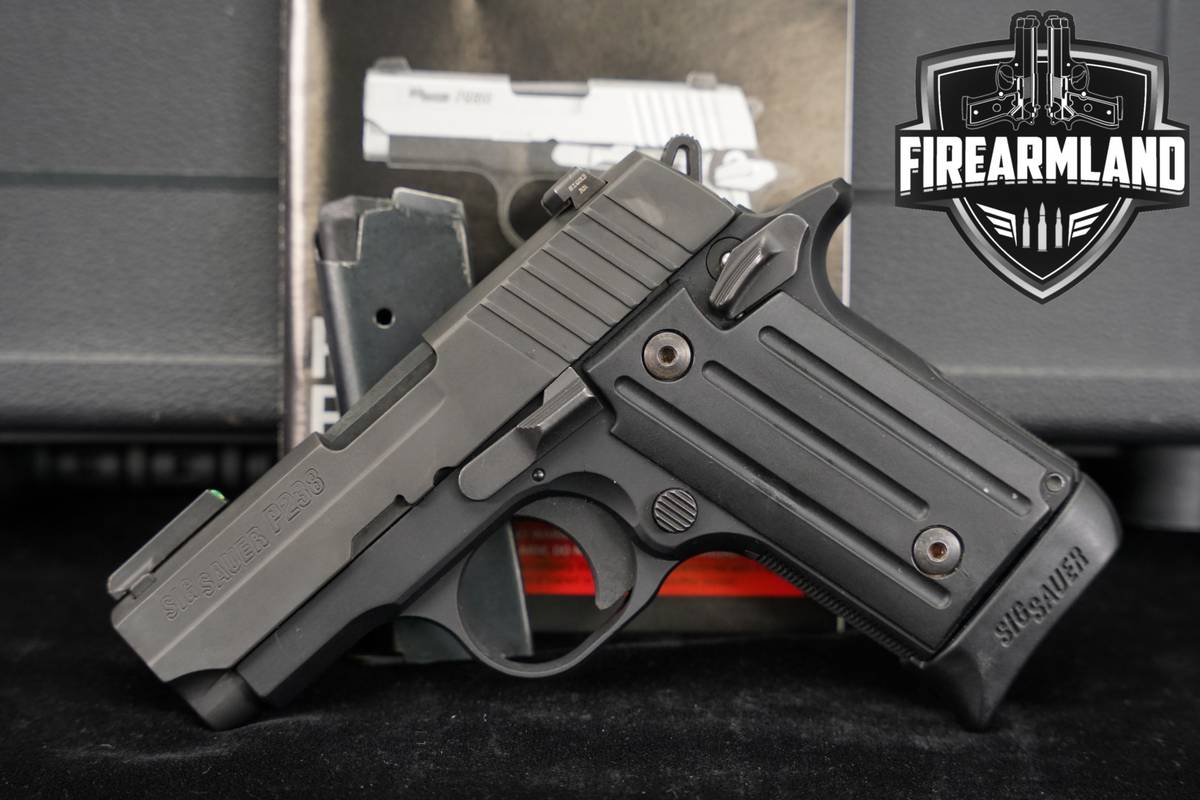 Sig Sauer P238 Academy Exclusive 380 ACP 2.7" P 238 +2 MAGS & ORIG CASE