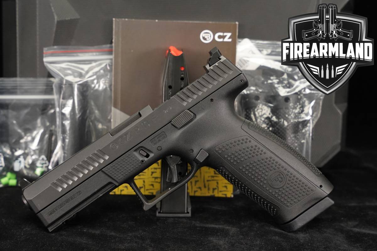 CZ P-10 F Optics-Ready 9mm 4.5" P10 P10F +2 MAGS & ORIG CASE