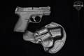 2013 Smith & Wesson (S&W) M&P9 Shield 9mm Luger Armornite in Very Good Condition Image 2
