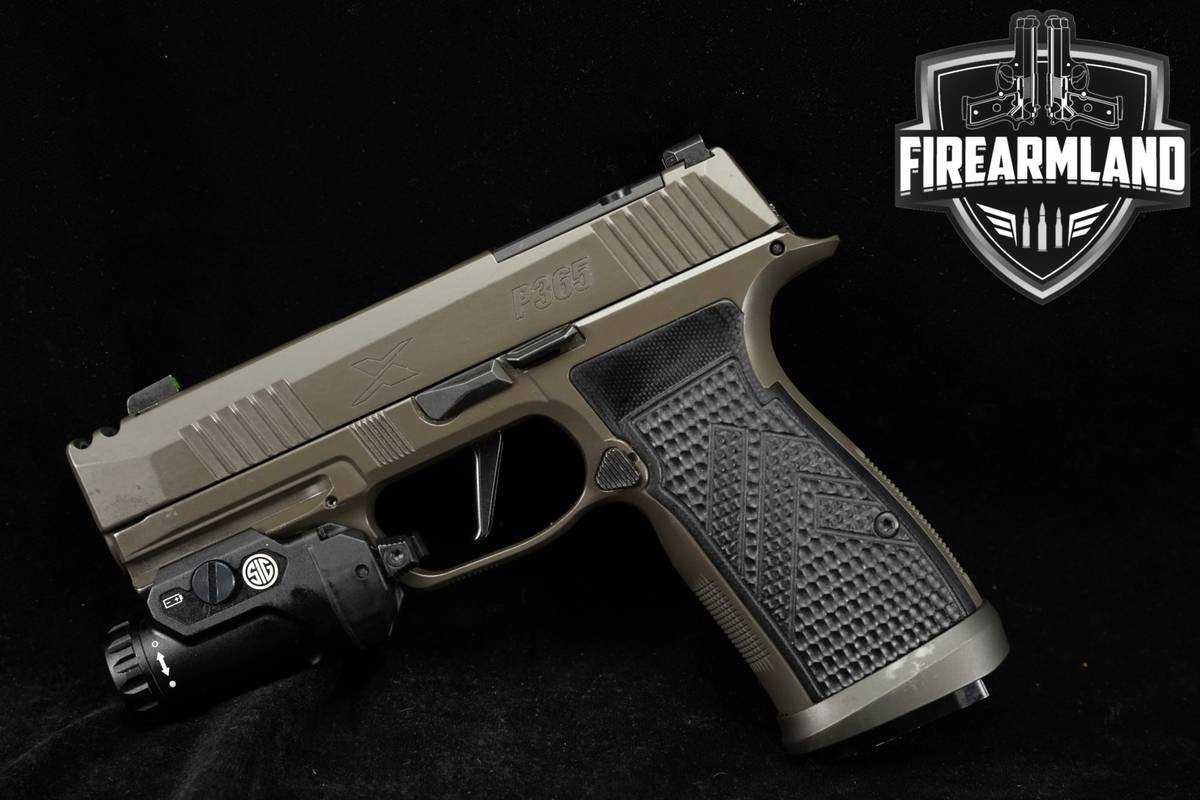 Sig Sauer P365-AXG Legion 9mm P 365 Optics-Ready COMP +4 MAGS, FOXTROT2R
