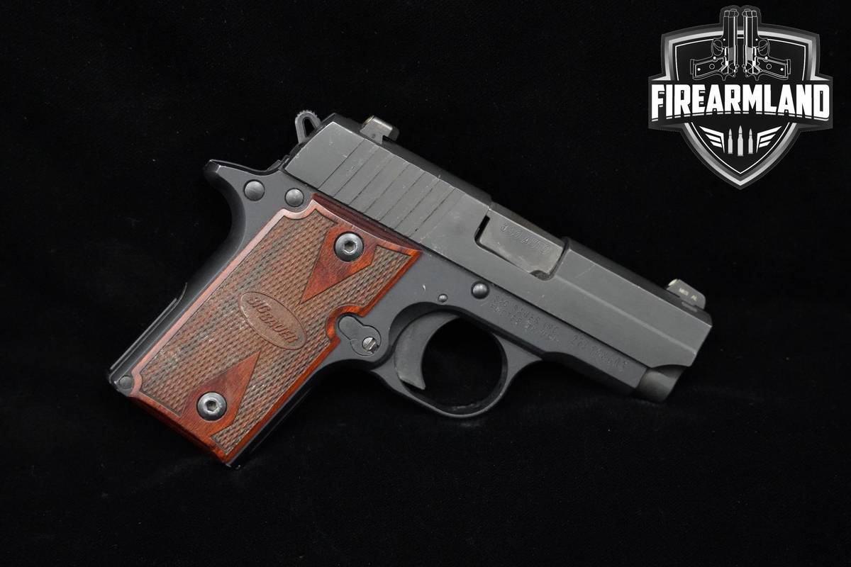 Sig Sauer P238 Rosewood 380 ACP Nitron P238 P-238 +ORIG CASE