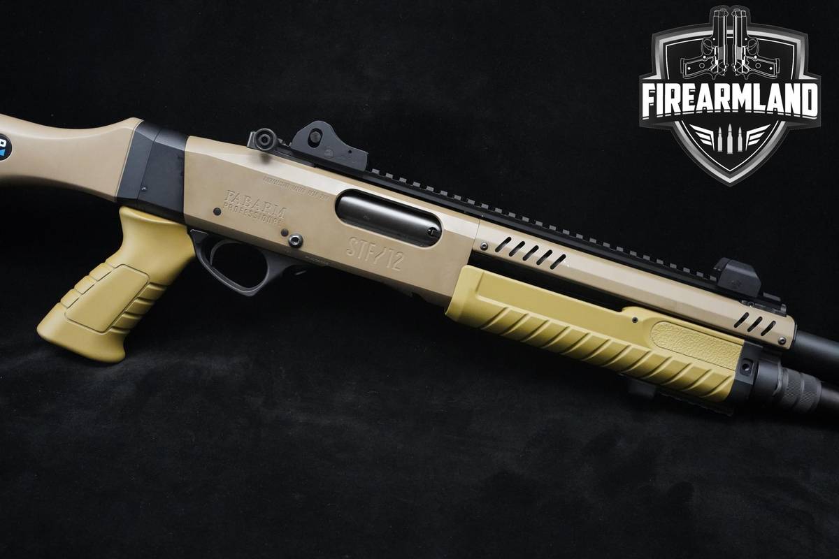 TACTICAL Fabarm STF/12 12-Gauge 3" FDE 18" Fabarm STF-12 STF12